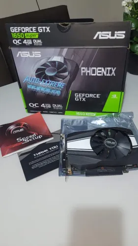 Placa de Vídeo ASUS GTX 1650 Super Phoenix 4GB GDDR6