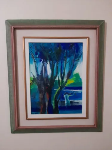 Quadro Esthergilda menicucci - banhista