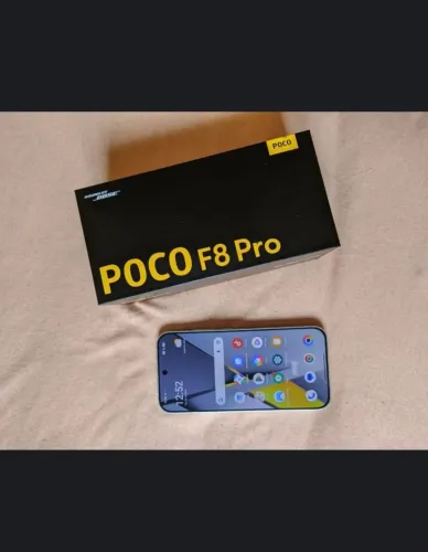 POCO F8 PRO  12/512+16GB NOVO ABERTO Para venda 3.000 Mil vai em bora para troca 3.400 