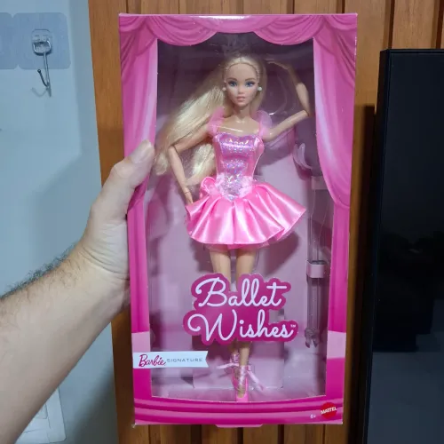 Boneca Barbie Bailarina Ballet Wishes Odile Loira