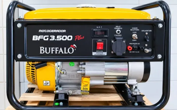 Gerador a gasolina 110|220V Monofásico 4T BFG 3500 PLUS Buffalo
