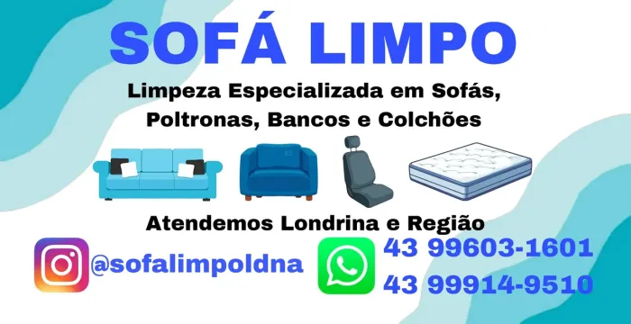 SOFÁ LIMPO