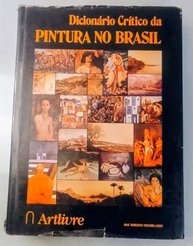 Livro Dicionário crítico da pintura no Brasil