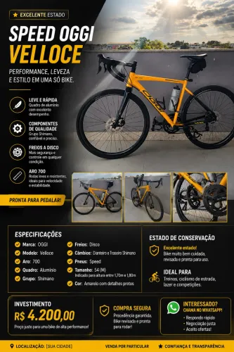 Oggi bike speed