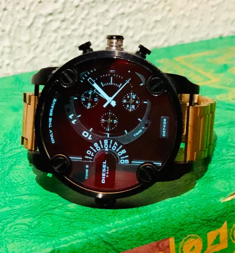 Relógio Diesel Little Daddy Camaleão Original - Excelente Estado