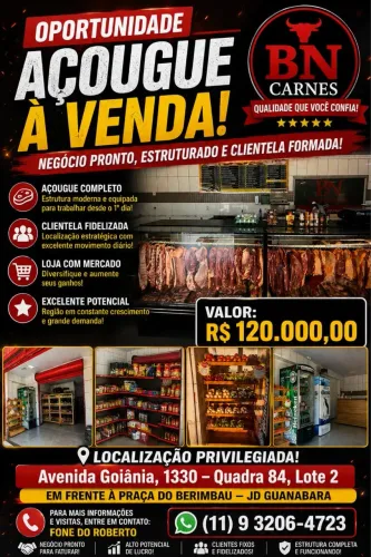 Venda de açougue 