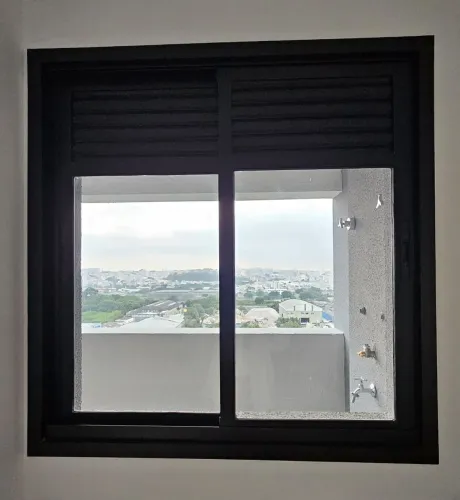 Janela em Alumínio Preto Nova | Alto Padrão
