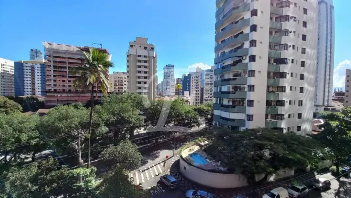 Apartamento com 3 dormitórios para alugar, 202 m² por R$ 6.968,36/mês - Embaré - Santos/SP