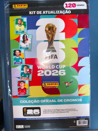 Copa Panini 2026 Kit Atualizacao