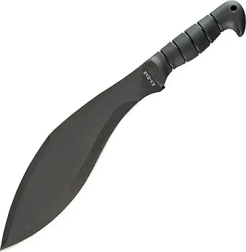 Faca Tática Ka-Bar Kukri Lâmina Aço Carbono 30cm Modelo 2-1249-9