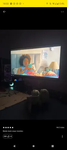 Monitor gamer 20 pol, 75hz tela led