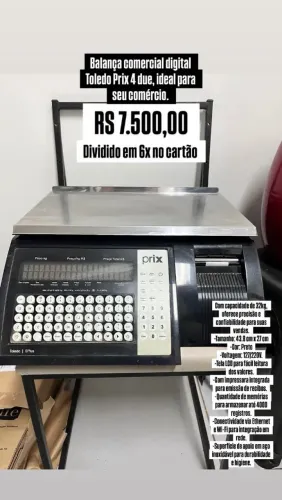 Balança toledo prix 5 plus