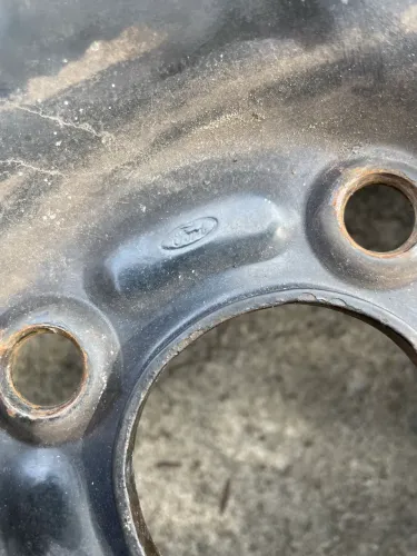 Roda de ferro aro 14 original Ford Ka Fiesta Courrier 