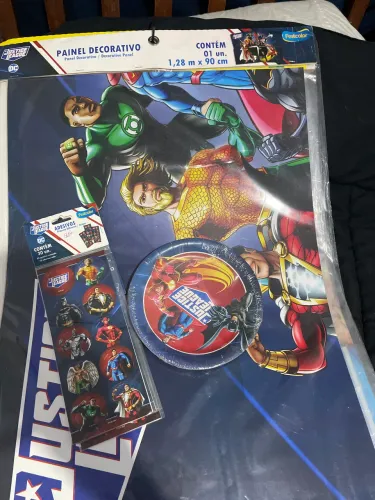 Kit festa liga da justiça
