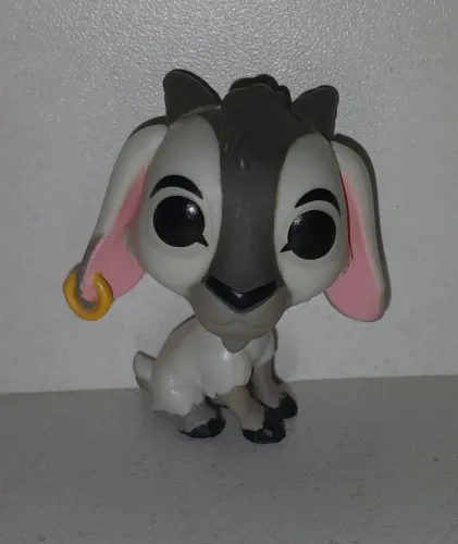 BONECO MINIATURA MINI FUNKO POP DISNEY ORIGINAL DJALI O CORCUNDA DE NOTRE DAME BODE