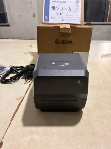Impressora Etiquetas Zebra ZD220 Transferência Térmica Ecommerce Etiqueta de Envio Shopee
