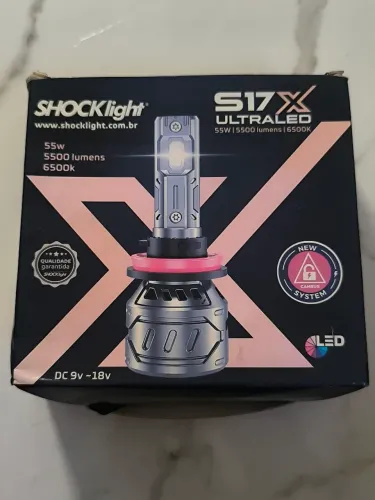 LÂMPADA LED SHOCKLIGHT PARA MOTO.