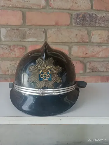 Capacete Antigo de Bombeiro - Item de Coleção / Raridade
