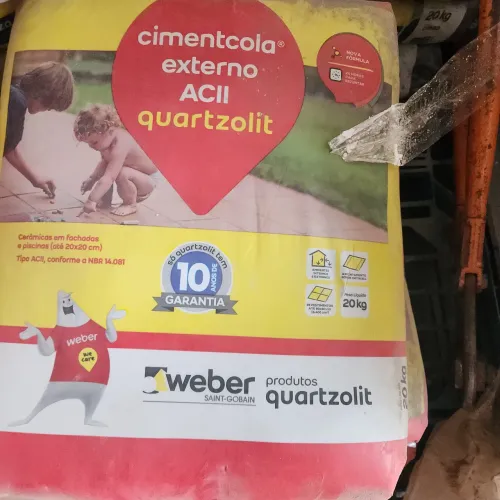 Vendo argamassa c2 quartzolit
