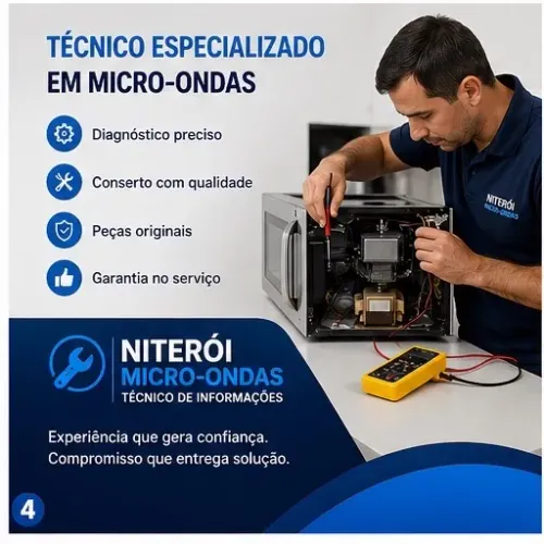 Conserto de microondas