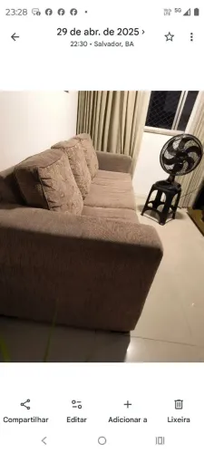 Vendo sofá três lugares bom estado