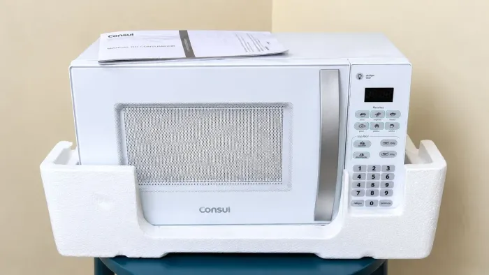 Microondas Consul 20L branco - Novo nunca usado 