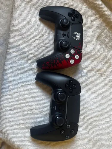 Controle PS5 Spiderman e Midnight