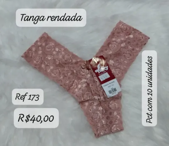 TANGAS SUPER SEXY CONFECÇIONADA APENAS NA RENDA PREÇOS PARA REVENDA-