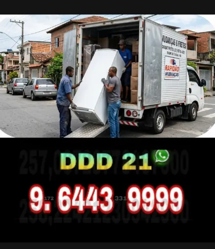 Frete , Mudanças transporte de Geladeiras e Mudanças em Geral 