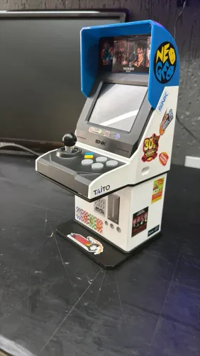 Neo Geo Classic Conpleto + 02 Controles 8bitdo Sem fio - Loja Fisica - Garantia
