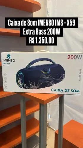 Caixa de Som IMENSO IMS-X59 - Loja Fisica