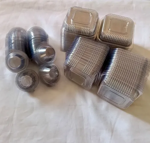 Embalagem quadrado Galvanotec e Embalagem brigadeiro 