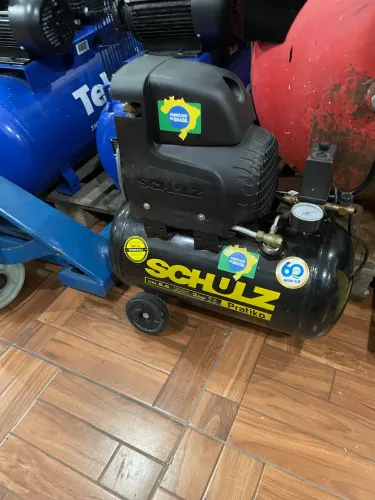 Compressor pistão novo 25l 2Hp