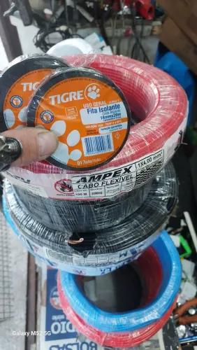 Fio flexível 6mm ampx 100 metros