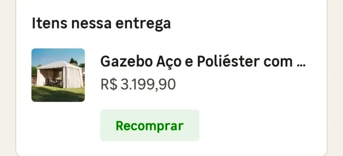 Gazebo 3mX4m