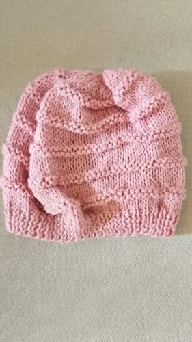 Gorro Touca de Frio - Rosa 2
