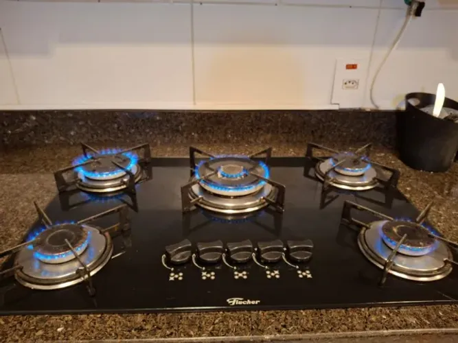 Cooktop 5 bocas tripla chama Fischer