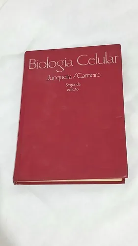 Livro Biologia Celular Junqueira E Carneiro 2ª Ed Capa Dura
