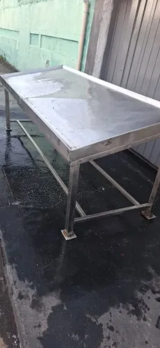 Mesa inox 2,60 largura