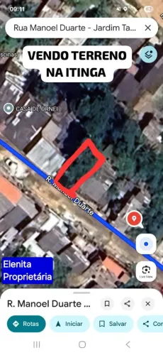 Vendo terreno JD Tarumã na itinga 250m*, 40 mil ( só chamar interessados)
