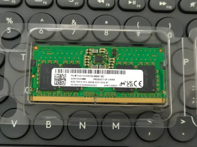 Memória Ram DDR5 8gb notebook