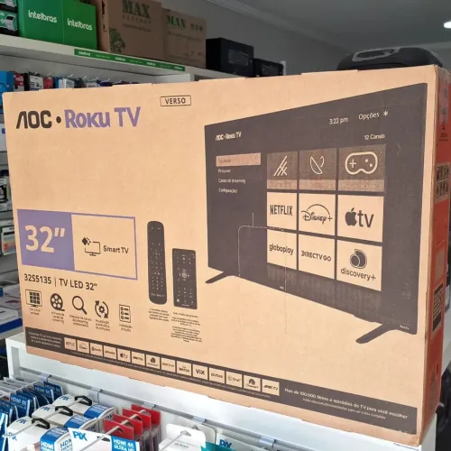 Televisão 32? AOC LACRADA - SEM USO