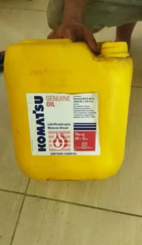 Óleo Lubrificante Komatsu Genuine Oil 10W-30 Diesel 20L