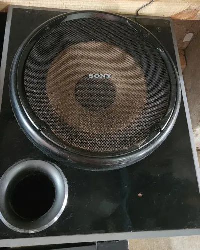 Subwoofer Ativo Sony Muteki (Com defeito)