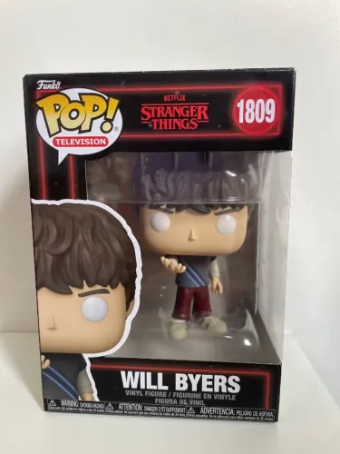 funko pop stranger things t5 - will (mente de colmeia) #1809 original na caixa.
