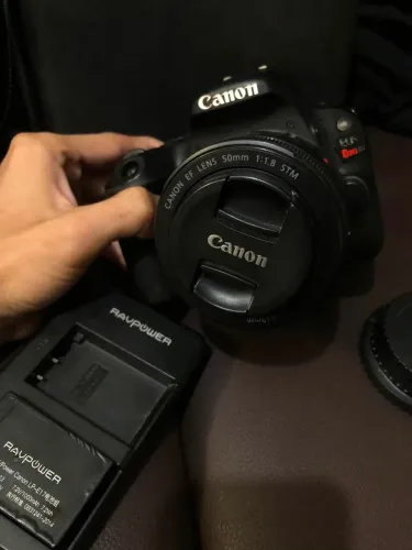 Canon sl2 kit completo 50mm