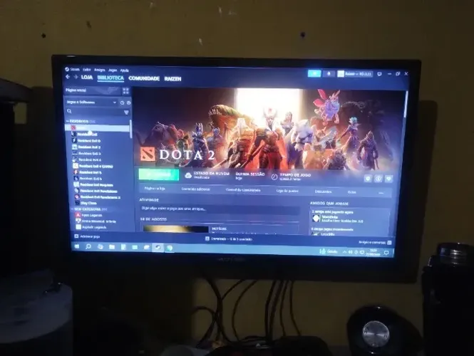 monitor 24 polegadas com HDMI aceito ceular, leia!