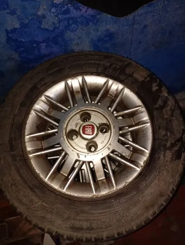 Jogo 4 rodas liga leve aro 14 Fiat Palio uno Siena 4 x 100 original