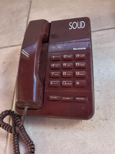 Telefone Ibratele Vinho