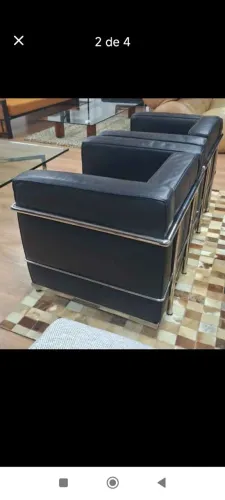 Poltrona estrutura inox 2.800